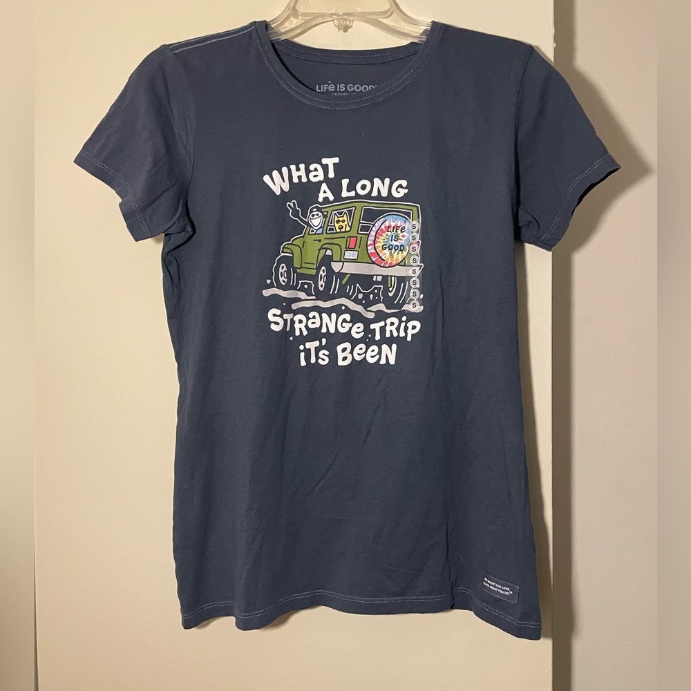 NWT Life Is Good Grateful Dead Long Strange Trip T-Shirt, Size Small